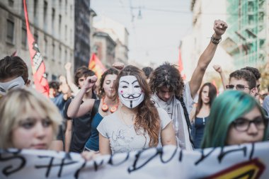 18 Ekim 2014 Milano'da düzenlenen tezahürü