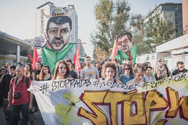 18 Ekim 2014 Milano'da düzenlenen tezahürü