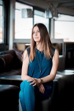 genç güzel hipster kadın