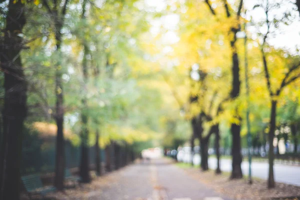 Blurred urban milan landscape — Stock Photo, Image