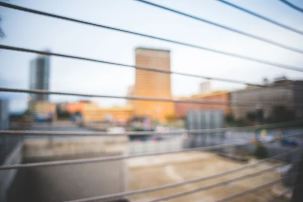 Blurred urban milan landscape — Stock Photo, Image