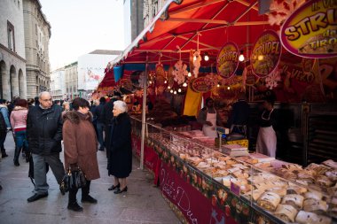 Noel standları Milano