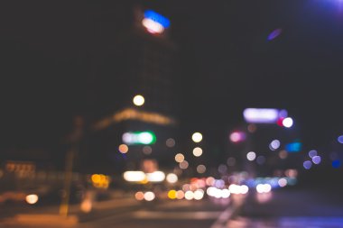 Bulanık bokeh milan şehir