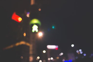 Bulanık bokeh milan şehir