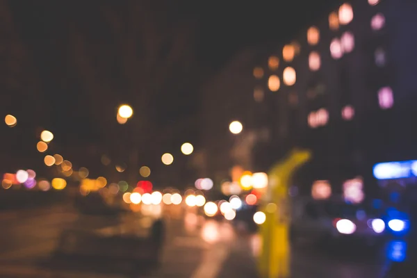 Blurred bokeh milan city — Stock Photo, Image