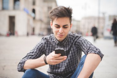 Genç alternatif stil adam