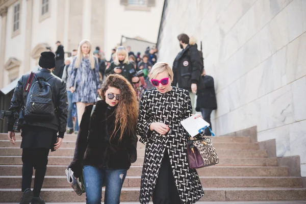 Milano Fashion week, Italia — Foto Stock