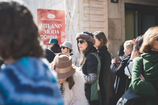 Milaan Fashion week, Italië — Stockfoto