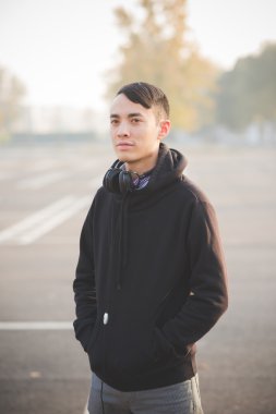 çılgın komik Asya adam