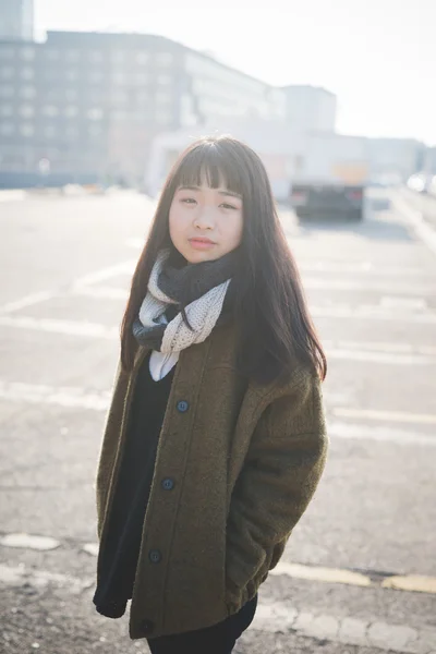 Asiatique hipster femme — Photo