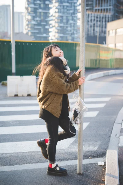 Asian hipster woman — Stock Photo, Image