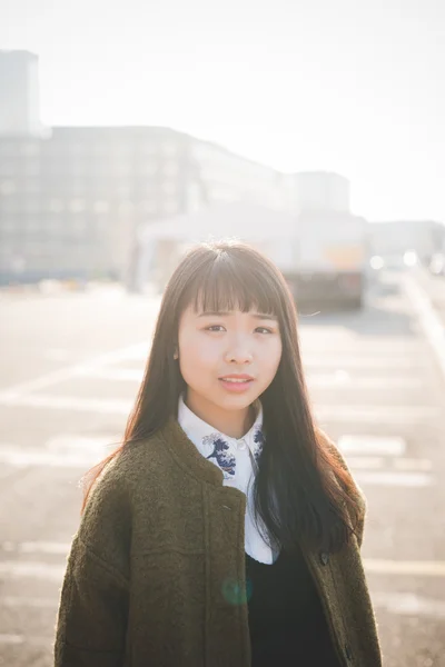 Asian hipster woman — Stock Photo, Image