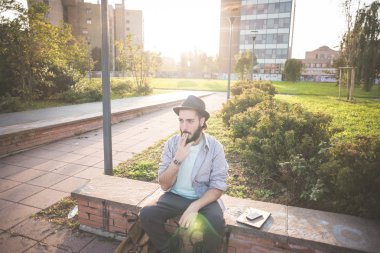 Hipster gay modern insan