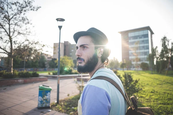 Hipster gay moderna människan — Stockfoto