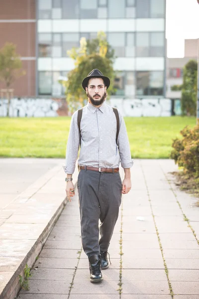 Hipster homoseksuele moderne man — Stockfoto