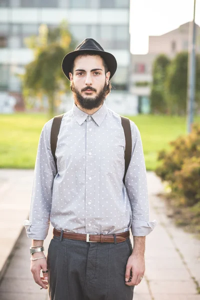 Hipster gay modern man — Stock Photo, Image