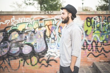 Hipster gay modern insan