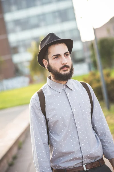 Hipster gay moderno homem — Fotografia de Stock