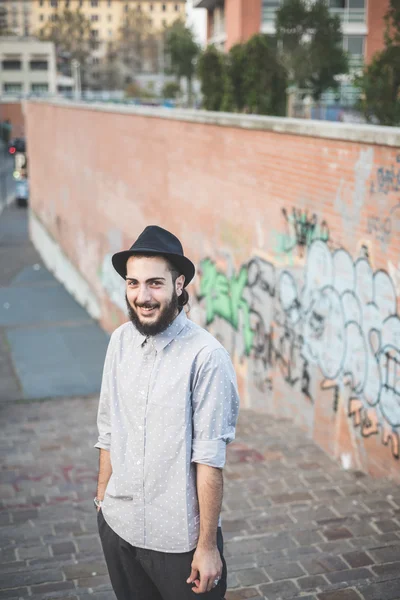 Hipster gay moderno hombre —  Fotos de Stock