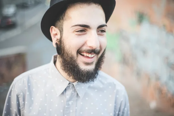 Hipster gay moderno uomo — Foto Stock