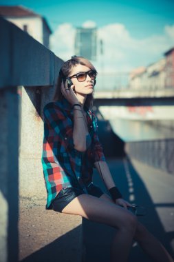 genç güzel model kadın