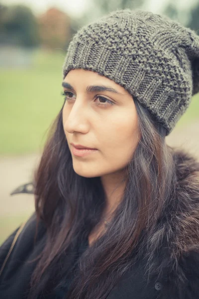 Beautiful brunette woman — Stock Photo, Image