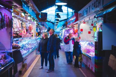 Barcelona'da Boqueria pazarı