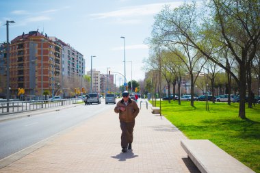 Barselona şehir merkezinde