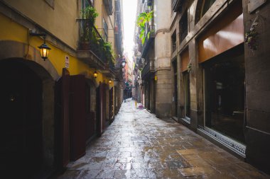 Barselona şehir merkezinde