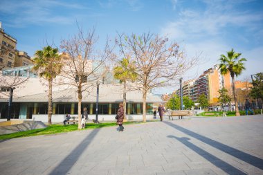 Barselona şehir merkezinde