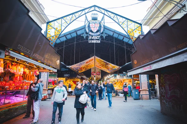 Boqueria-Markt in Barcelona — Stockfoto