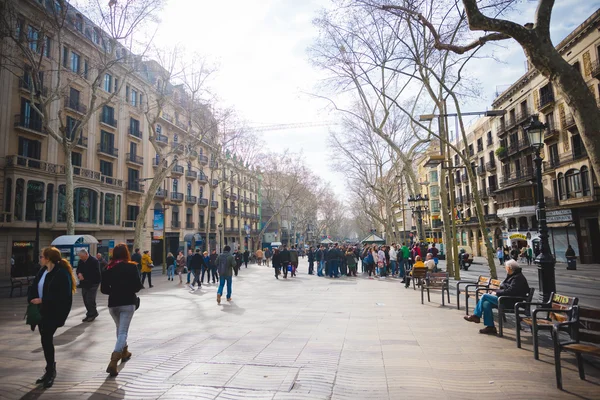 バルセロナ市内中心部 — ストック写真