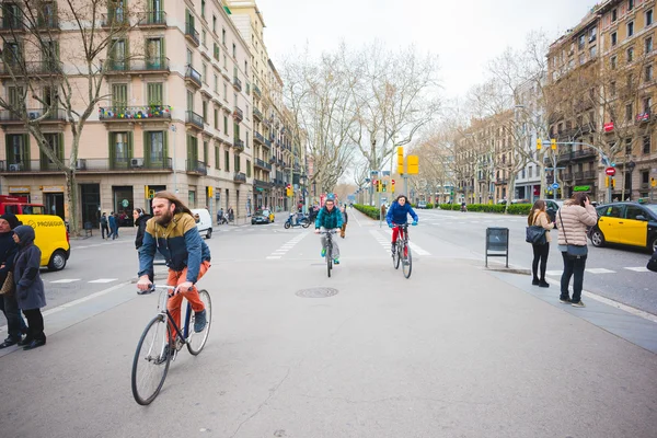 Stadtzentrum von Barcelona — Stockfoto