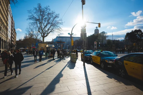 Barcelona city centre — Stock Photo, Image