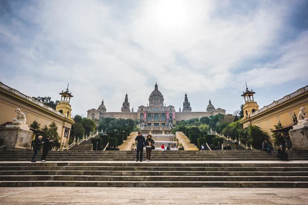 Museu Nacional em Barcelona — Fotografia de Stock