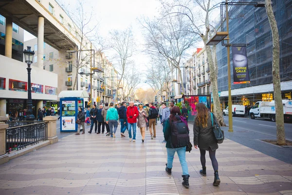 Centrum van de stad Barcelona — Stockfoto