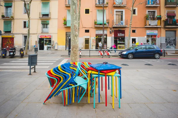 Barcelona centro da cidade — Fotografia de Stock