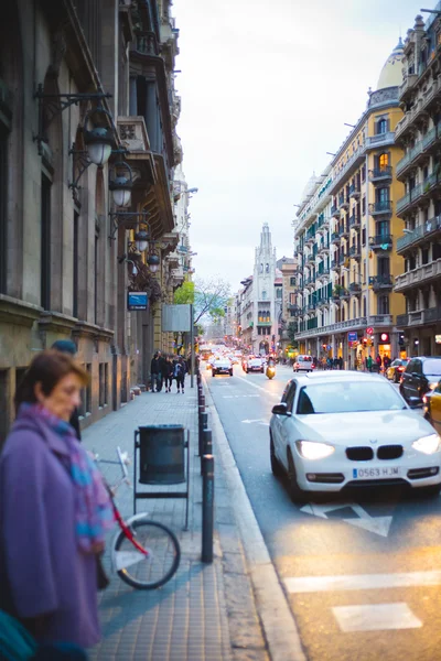 Barcelona city centre — Stock Photo, Image