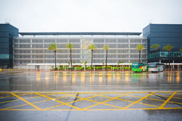 Interno dell'aeroporto internazionale di Barcellona — Foto Stock