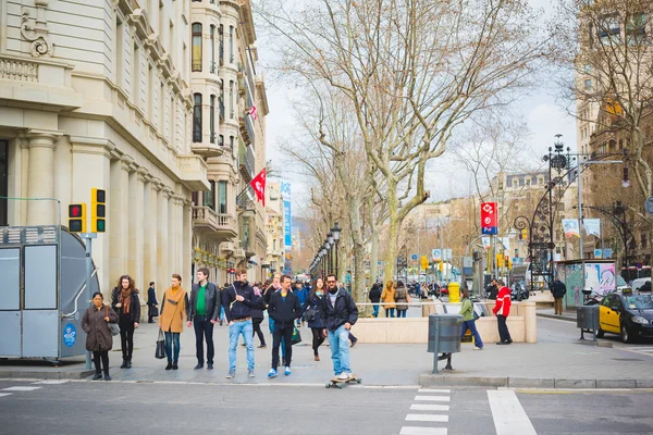 Barcelonas centrum — Stockfoto