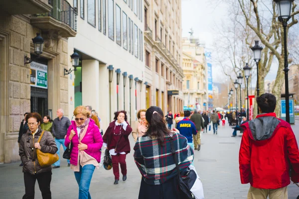 Barselona şehir merkezinde