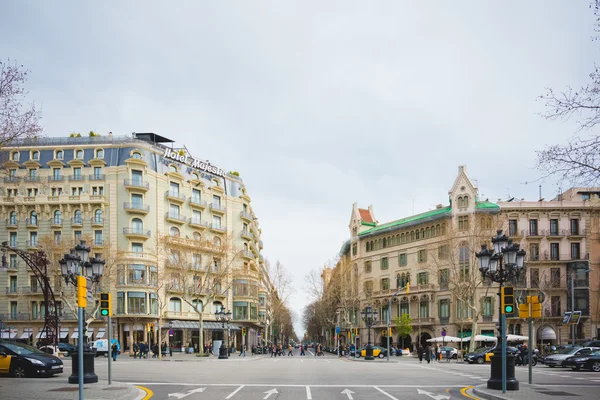 バルセロナ市内中心部 — ストック写真