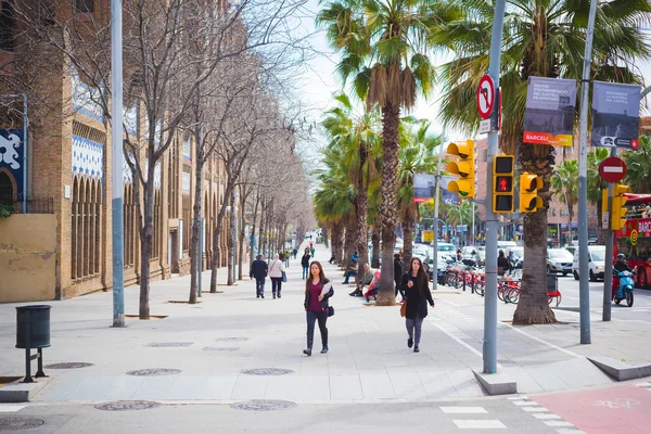 Barcelonas centrum — Stockfoto