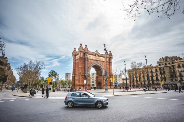 Arc de Triomf in Barcelona — Stockfoto