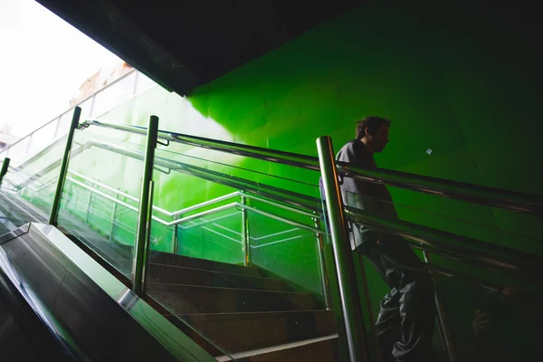 Interior of metro station — Stok fotoğraf