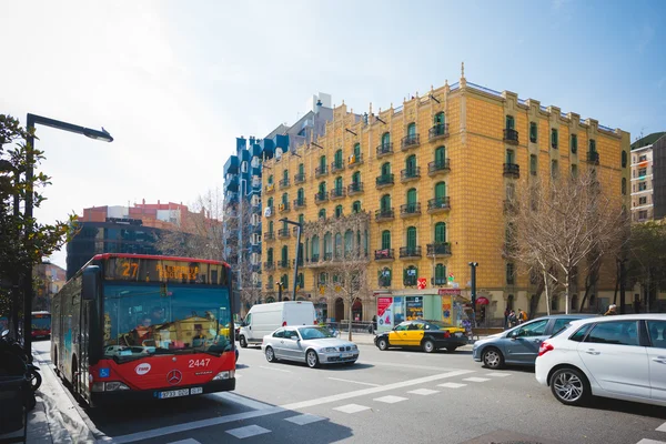 Stadtzentrum von Barcelona — Stockfoto