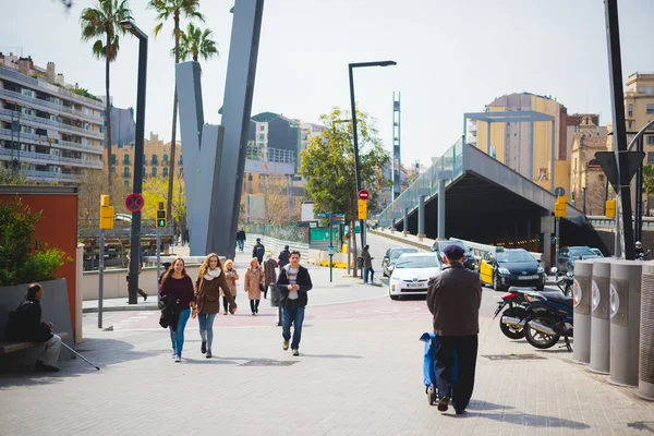 Centro de Barcelona — Foto de Stock