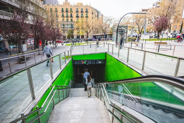 Barcelona centro da cidade — Fotografia de Stock