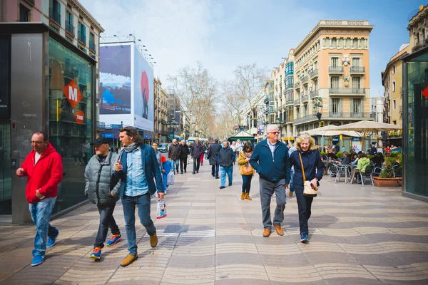 Barcelona city centre — Stock Photo, Image