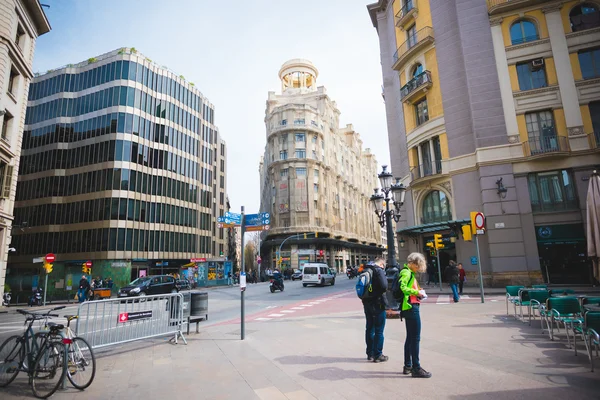 Barcelona city centre — Stock Photo, Image